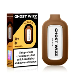 Cola Ice  | Ghost Wizz Disposable Vape 20mg